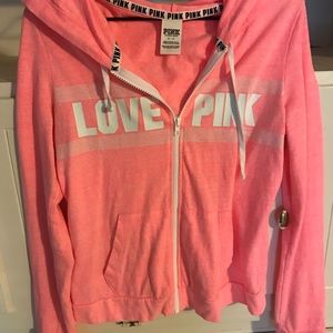 VS PINK Light Pink Jacket Size Small